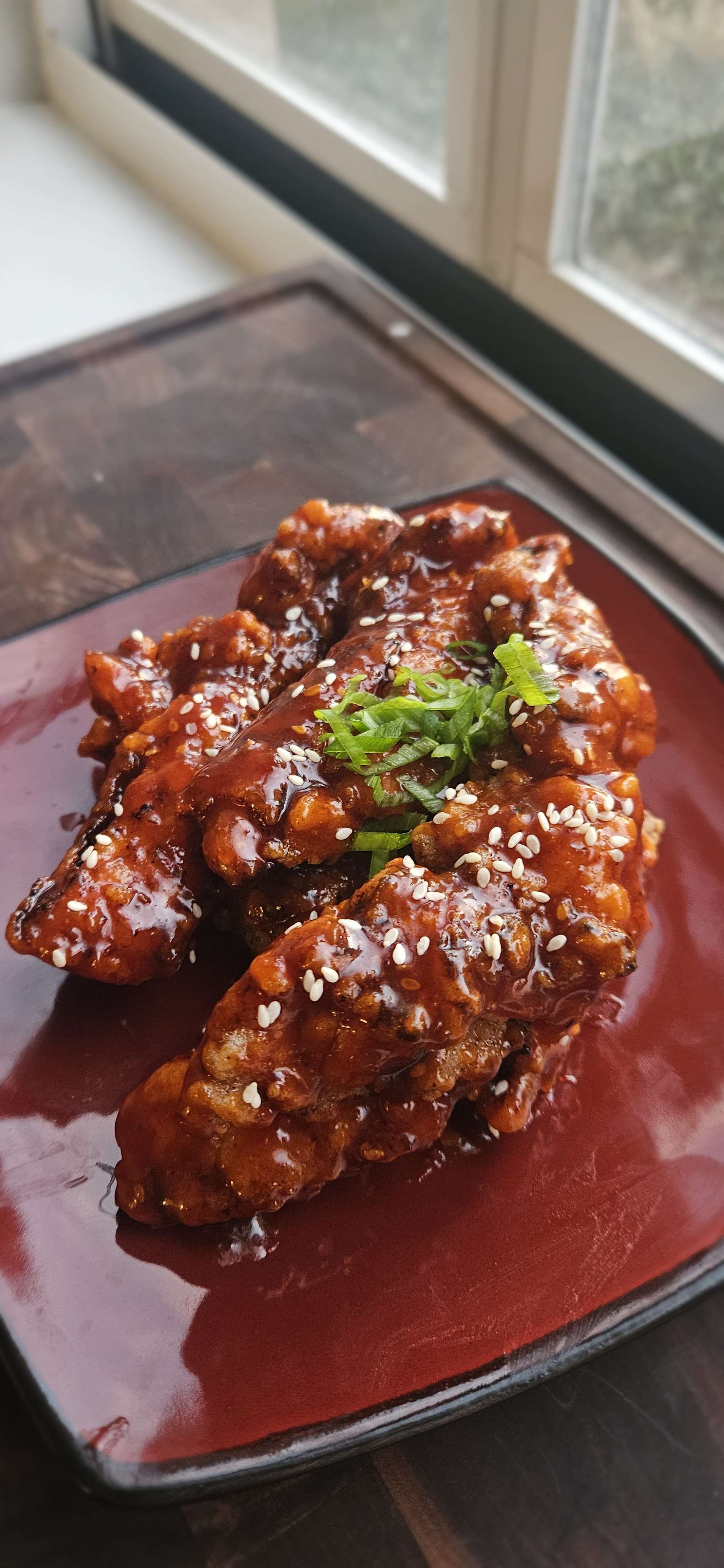 Glass-Shattering Korean Fried Chicken